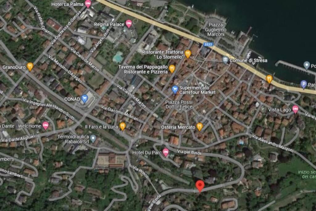 La Finestra Sul Lago - In Villa Con Vista E Posto Auto Coperto ストレーザ エクステリア 写真